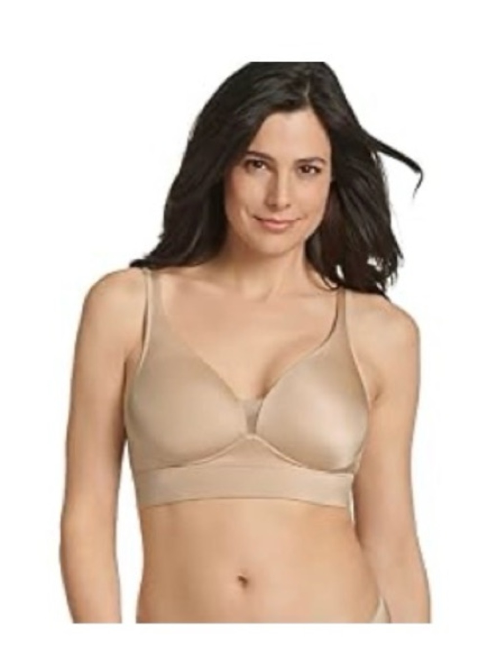 Jockey Forever Fit V‑Neck Molded Cup Bra Wire Free 3XL New w/ tags